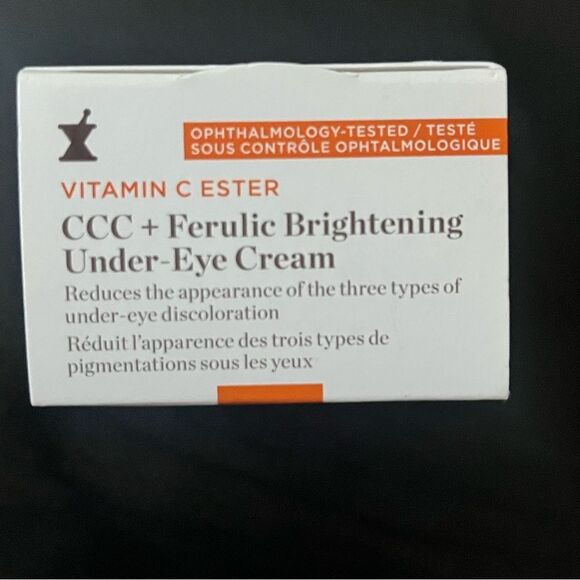New Perricone MD Vitamin C Ester CCC+ Ferulic Brightening Under-Eye Cream 0.5 oz - Picture 5 of 7